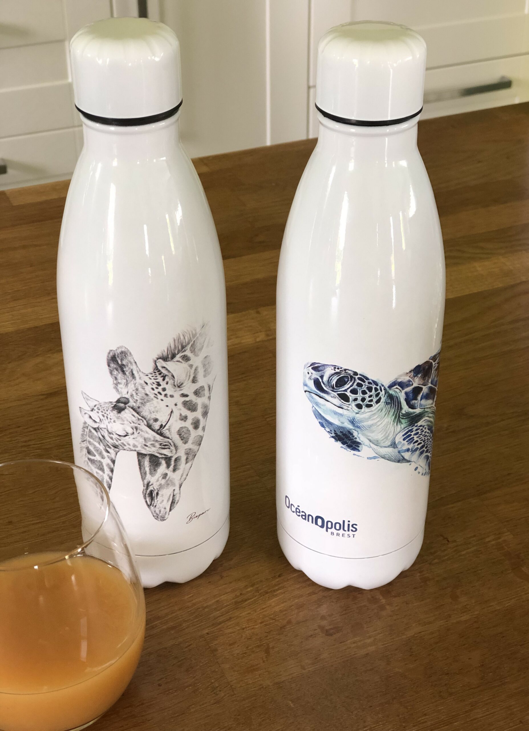 Bouteille isotherme sublimation bouteille rouge