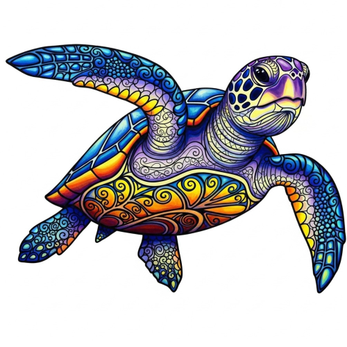 Marquage Art Tortue de mer