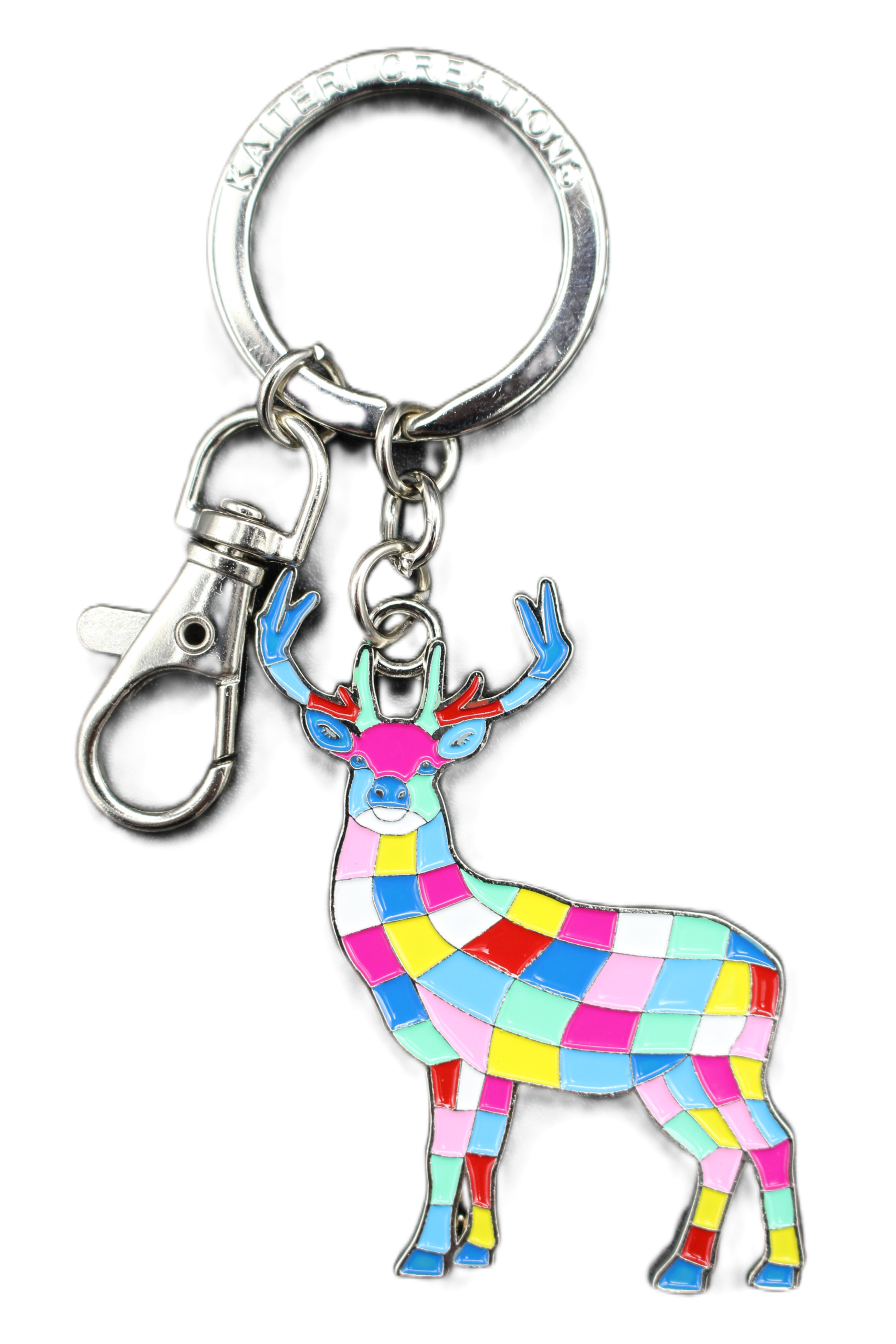 porte-clés métal aigle
