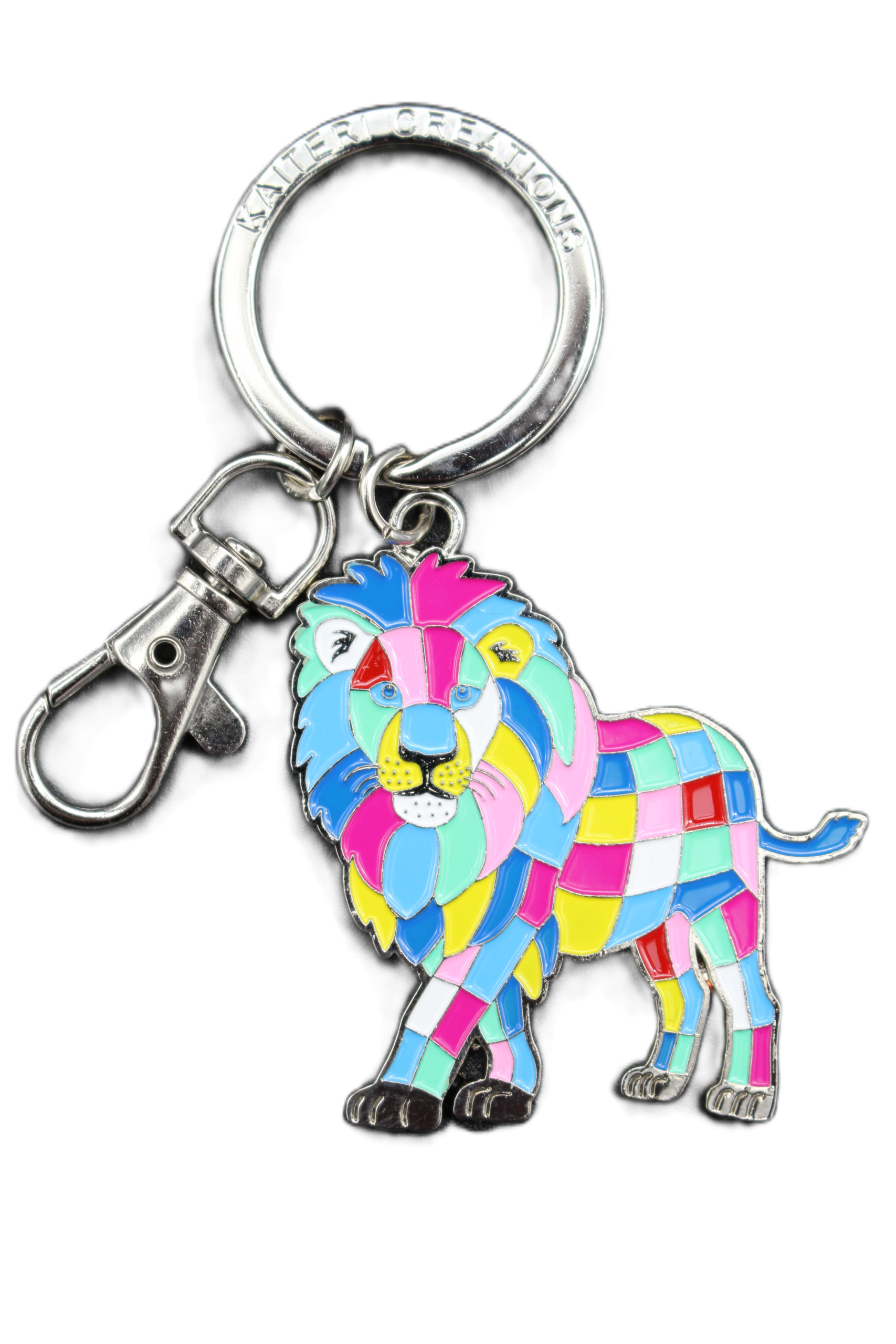 porte-clés métal bison