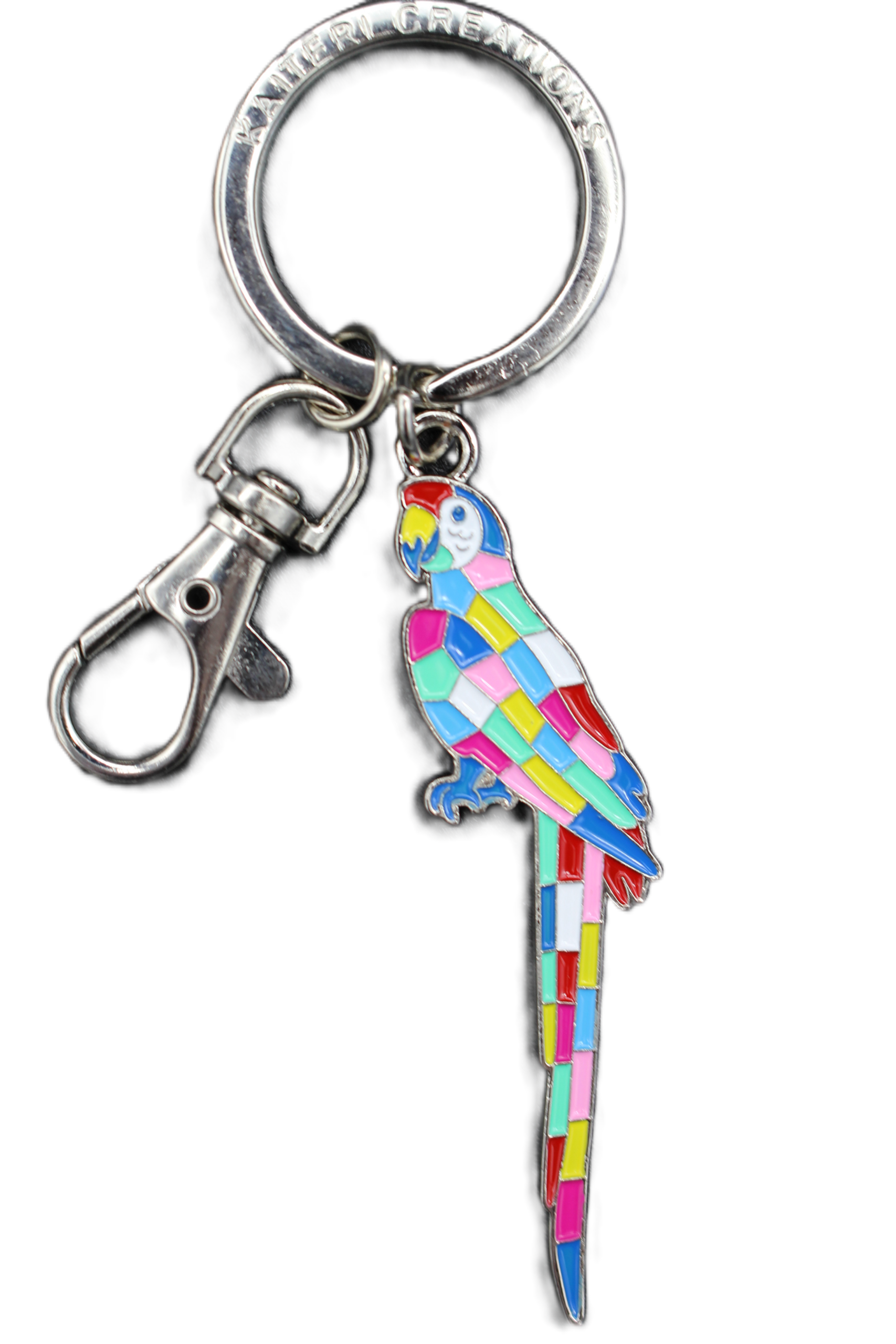 porte-clés métal bison