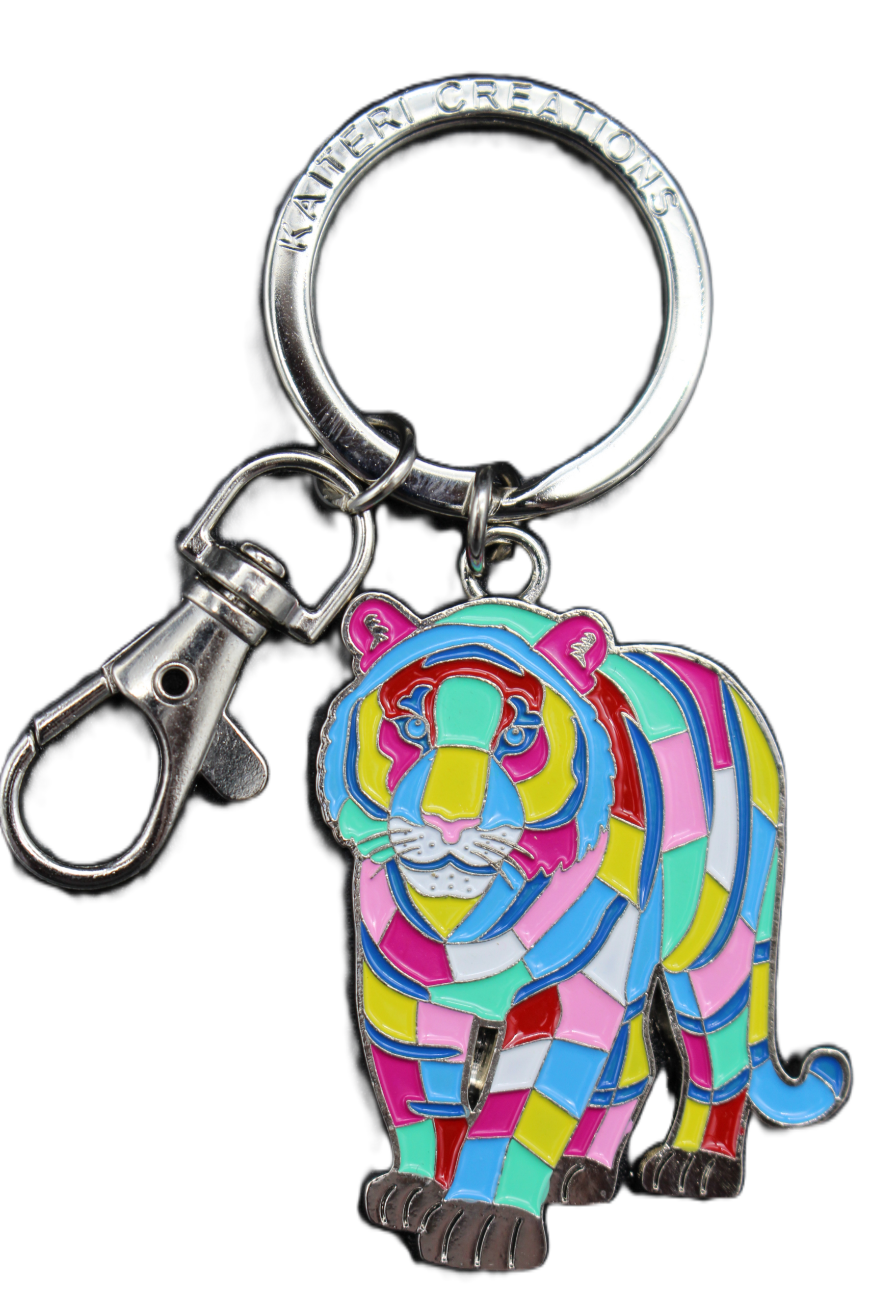 porte-clés métal chimpanzé