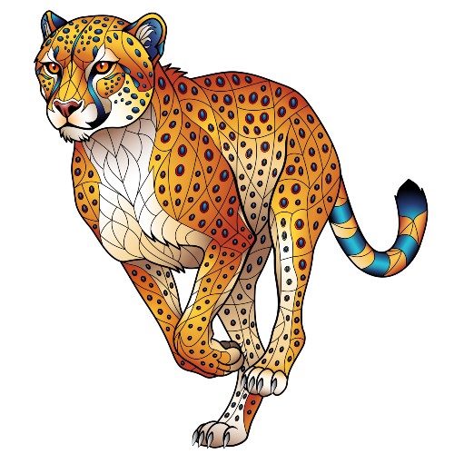 Marquage Art guépard