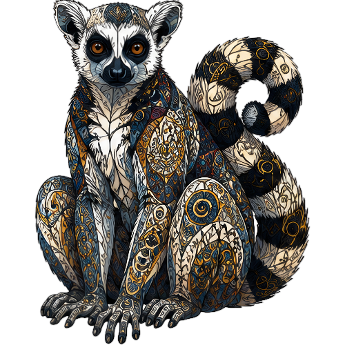 Marquage Art panda roux