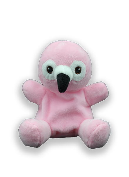 Peluche flamant rose